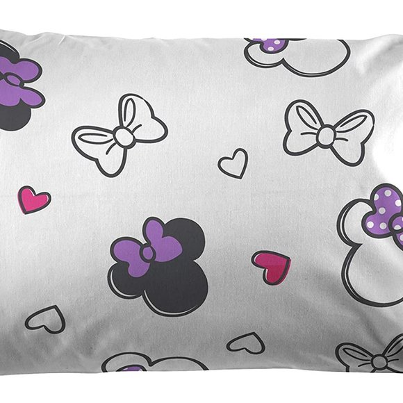 Disney Minnie Mouse Purple Love TWIN Size Bed in a Bag Set NEW - Picture 5 of 15